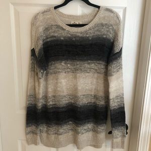 Hollister Long Sleeve Striped Sweater
